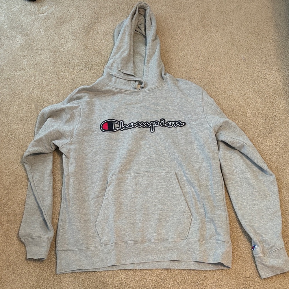 Champion hoodie size large